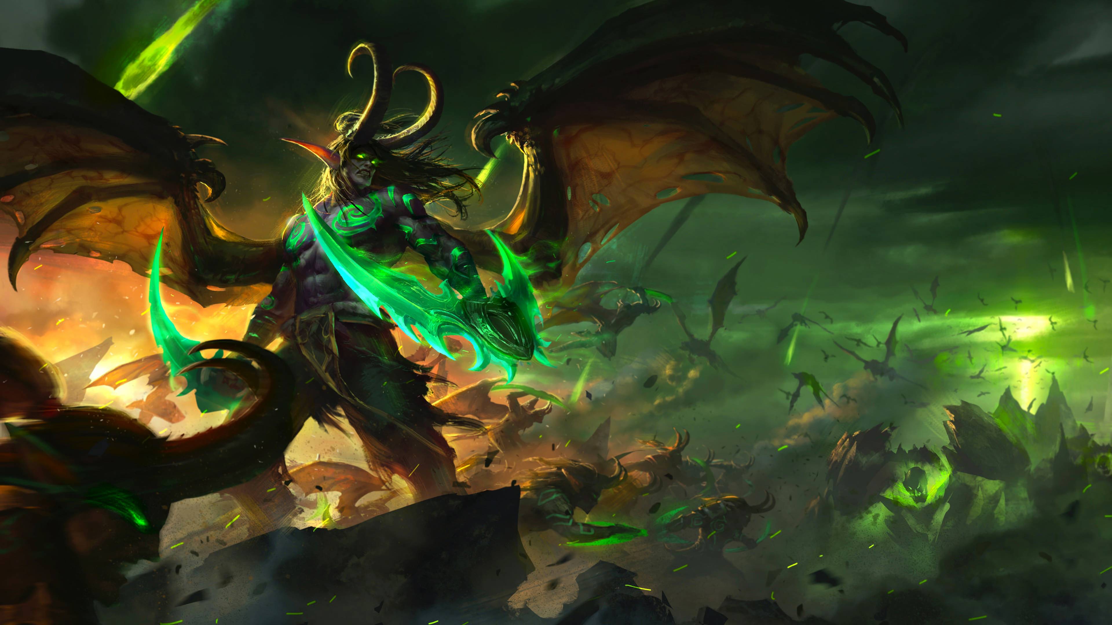 Illidan Wallpaper Top Background