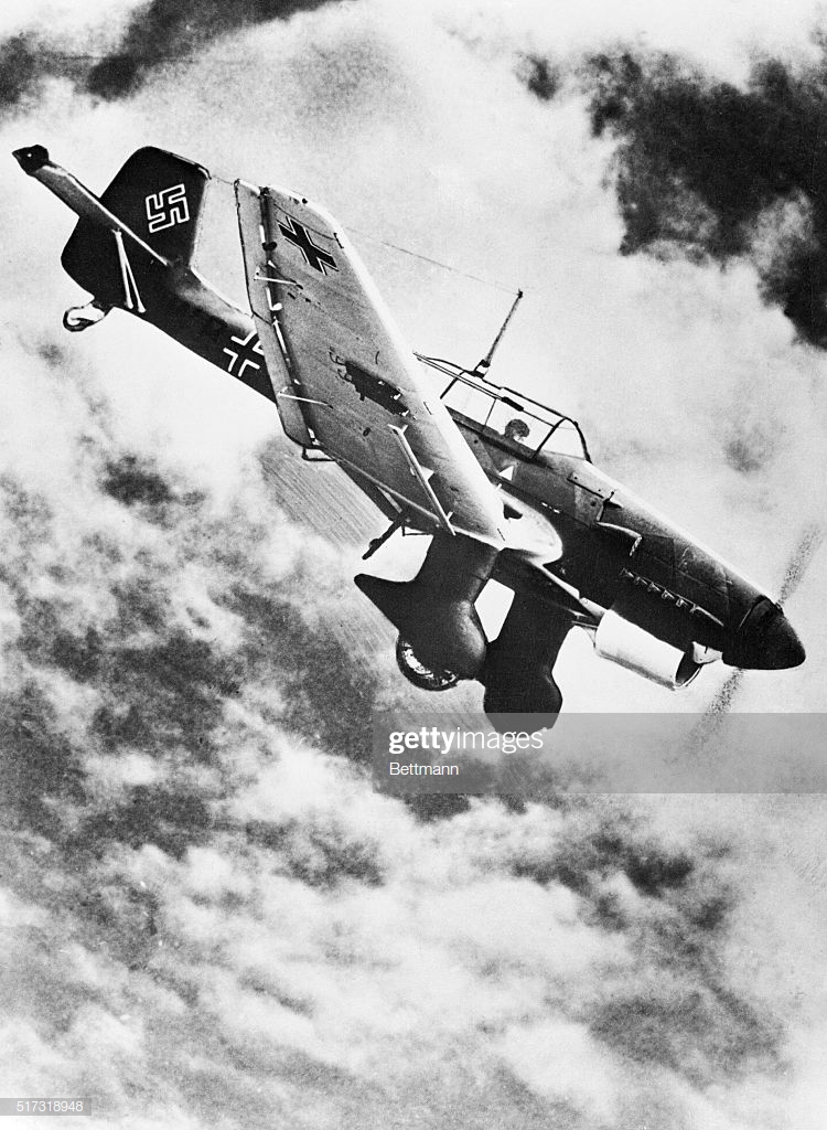 The Junkers Ju Stuka Dive Bomber Virtually Ruled Skys In