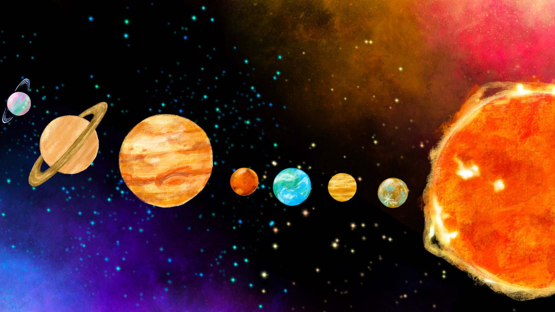 Planet Background Wallpaper