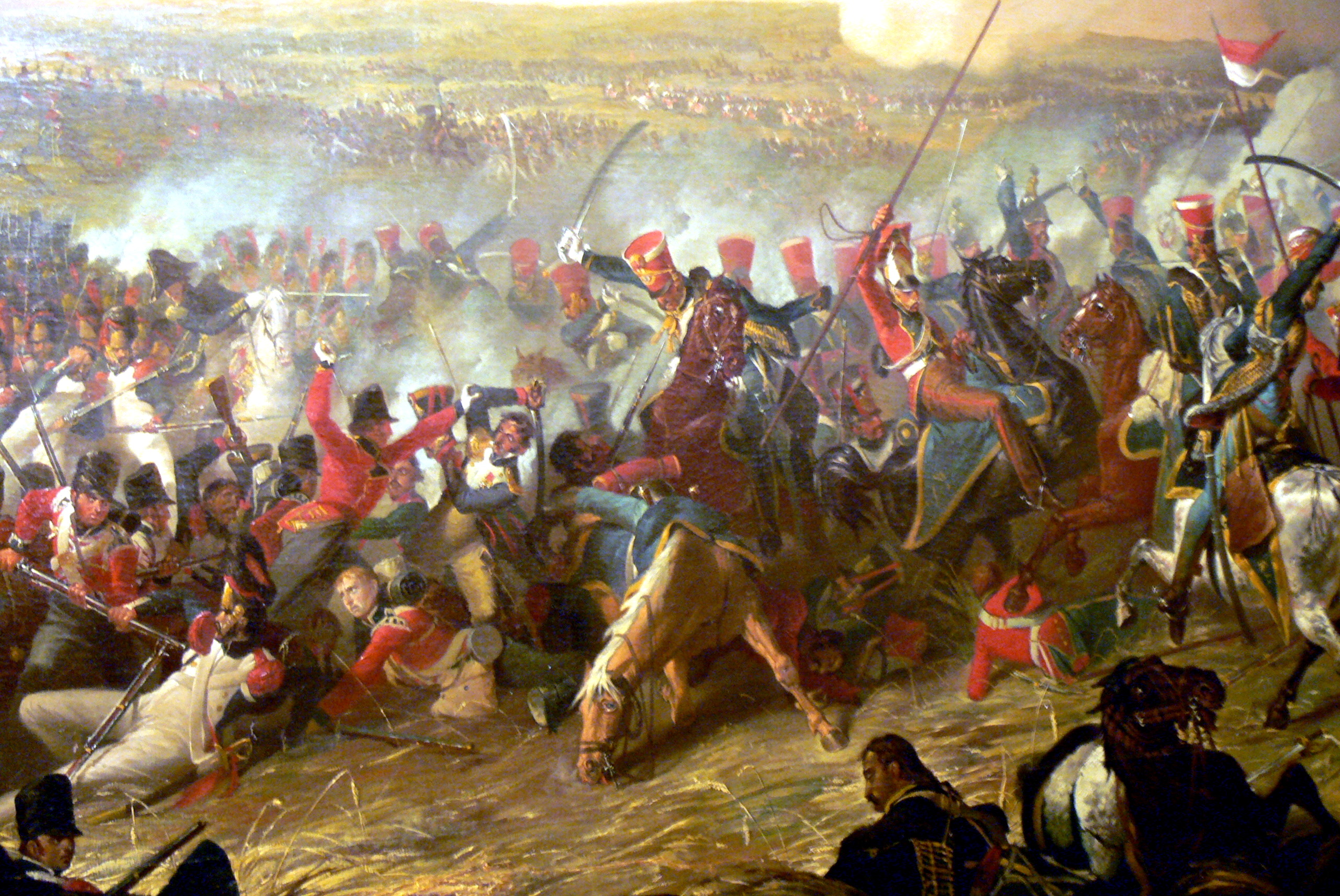 Battle Of Waterloo Wallpaper Military Hq
