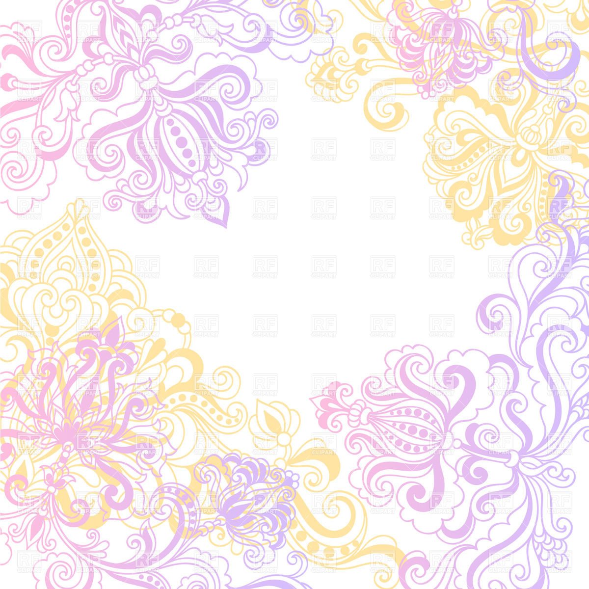 Free Download Bright Multi Coloured Floral Background Download