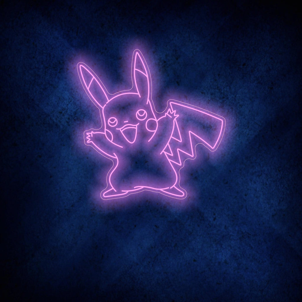 Pikachu Anime Neon Sign