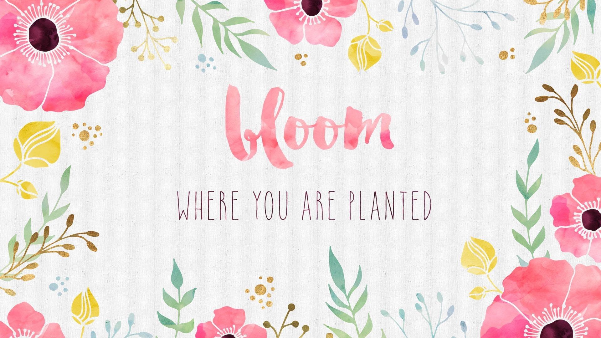 Trendy Cute Computer Wallpaper On