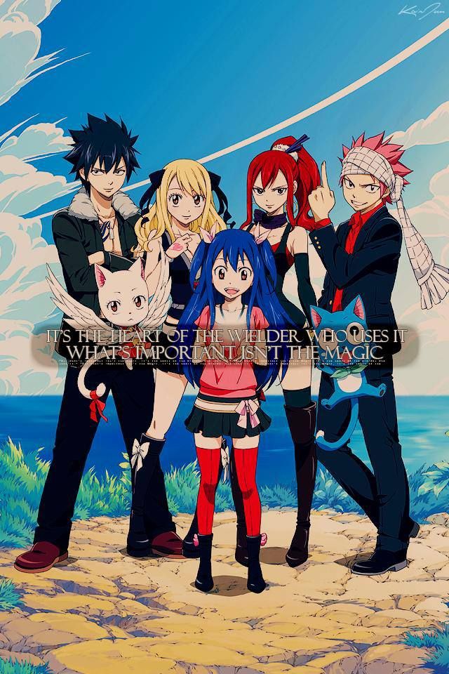 50+] Fairy Tail iPhone Wallpaper on