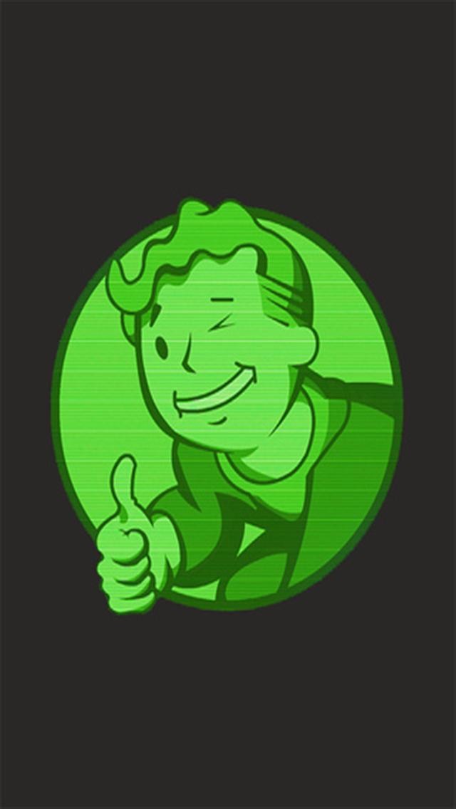 Fallout And Vault Boy Game iPhone Wallpaper S 3g
