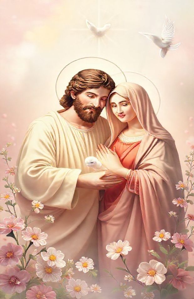 Jesus And Mary Wallpaper