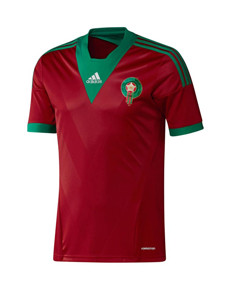 Morocco New Jersey For The Africa Cup Of Nations Home Kit Adidas