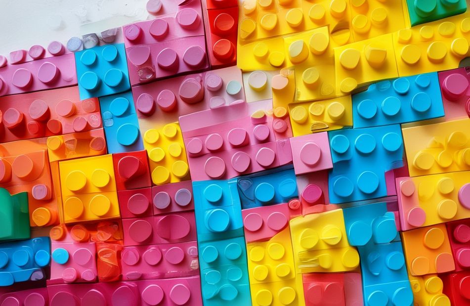 Lego Brick Wallpaper