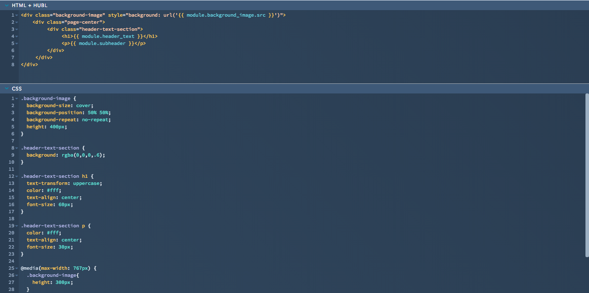 Solved Hubspot Community Custom Background Image Module Banner