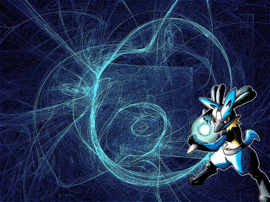 My Lucario Wallpaper by Woof26 on