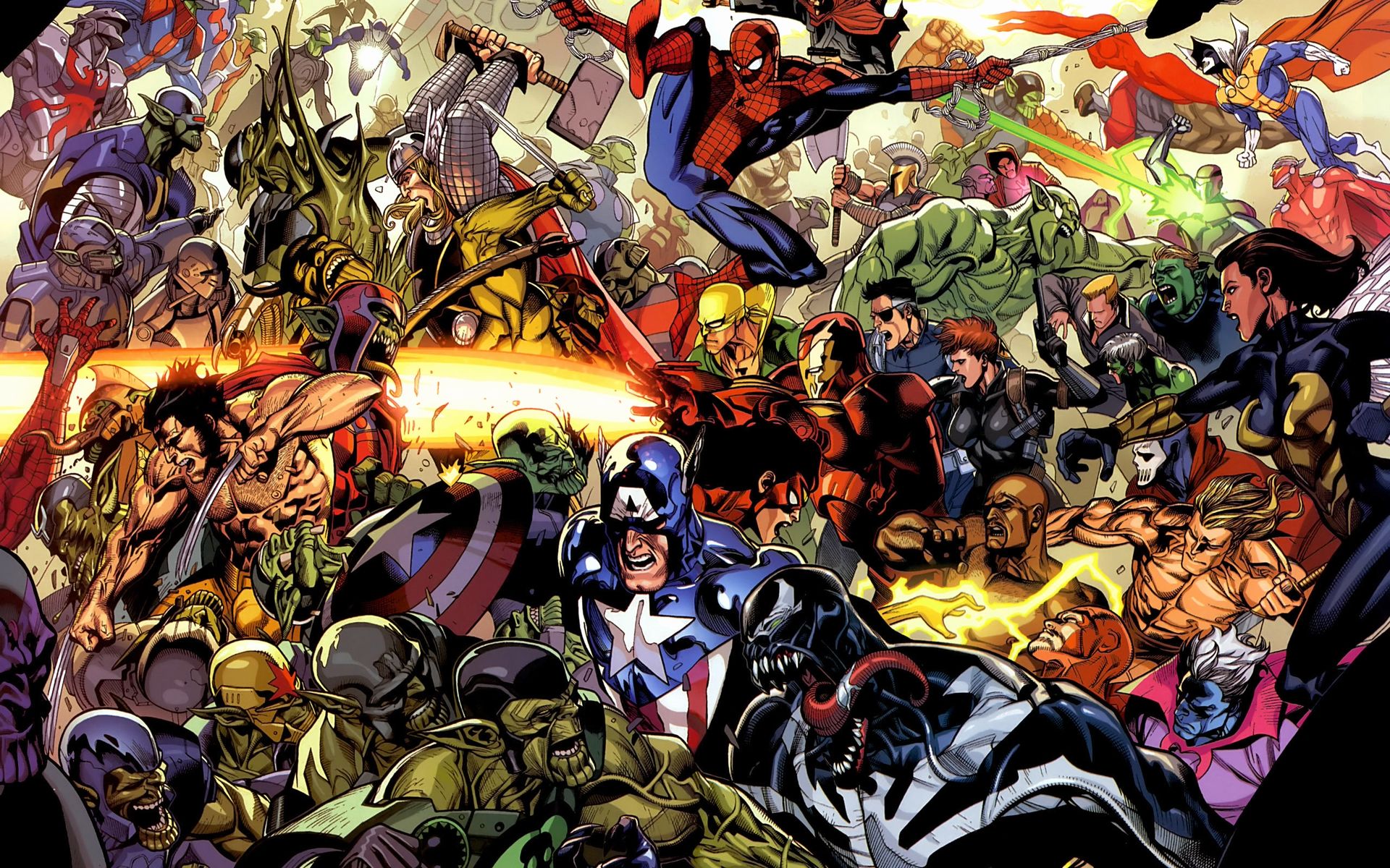 Marvel Ics Avengers Wallpaper