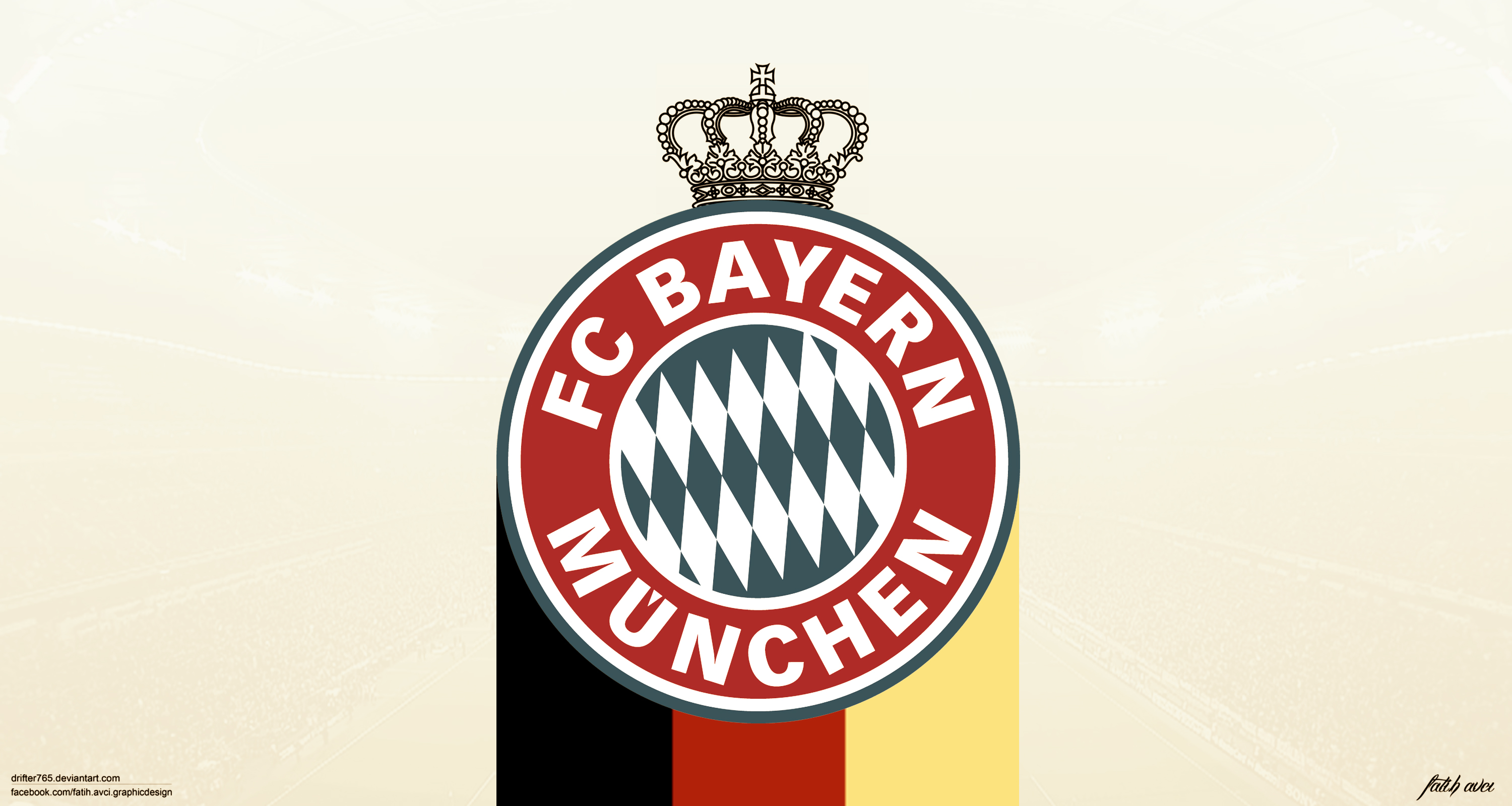Bayern Munich Logo Wide Wallpaper Football HD