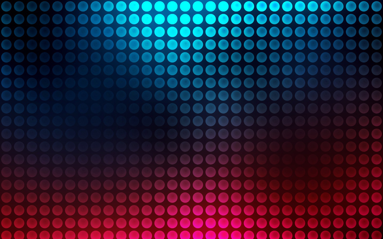 Neon Polka Dot Wallpaper
