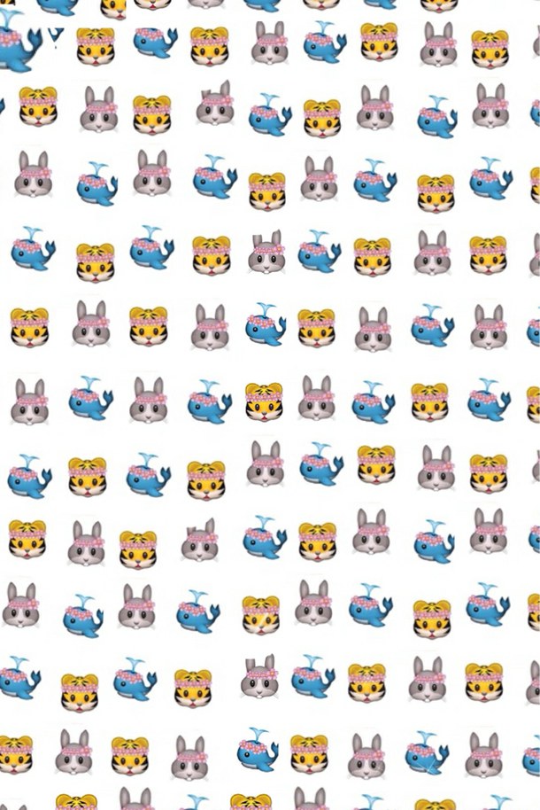 Apple Inc Background Bunny Cool Crown Emoji Emoticons Flower