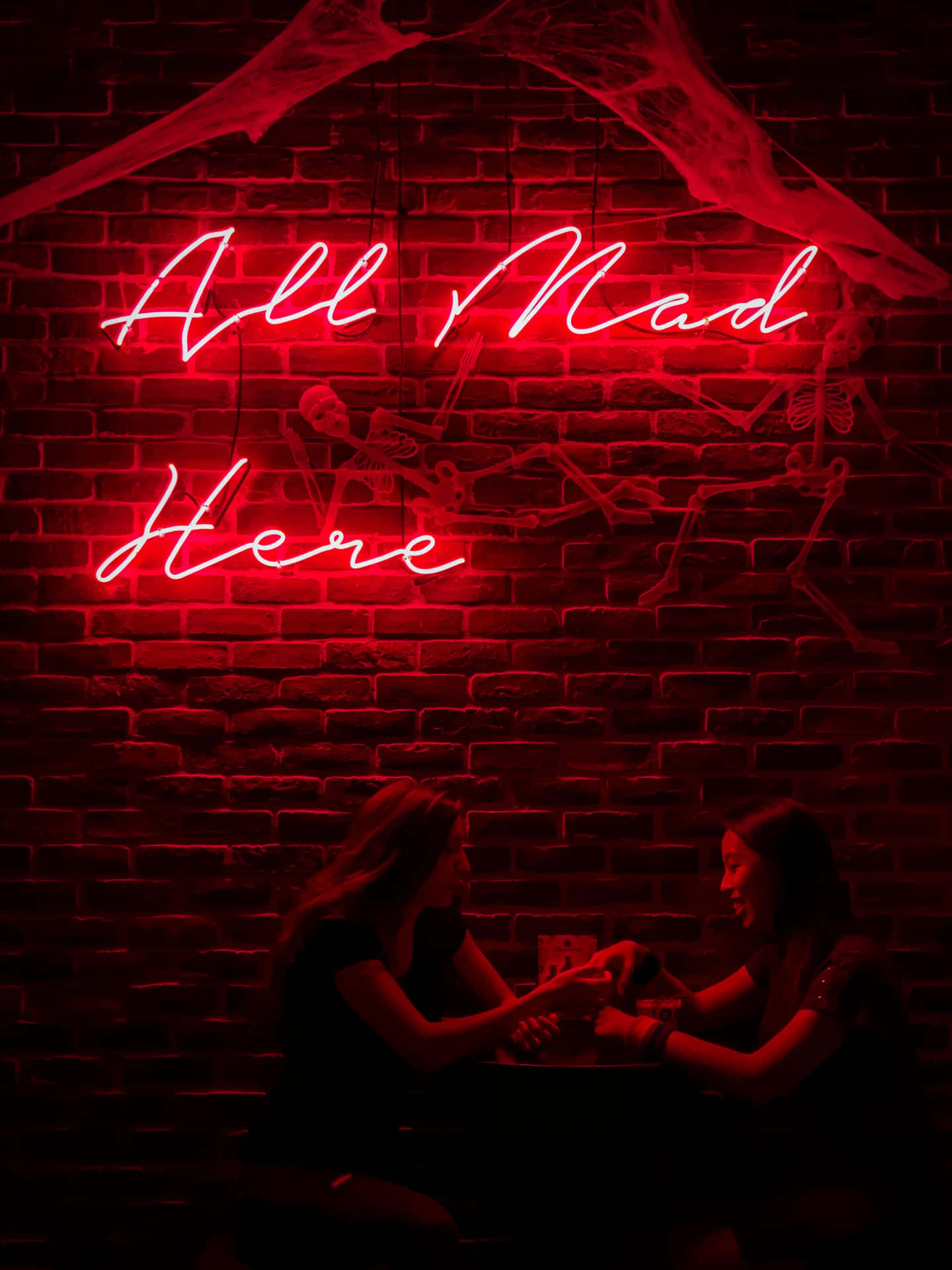 Dark Red Aesthetic Wallpaper