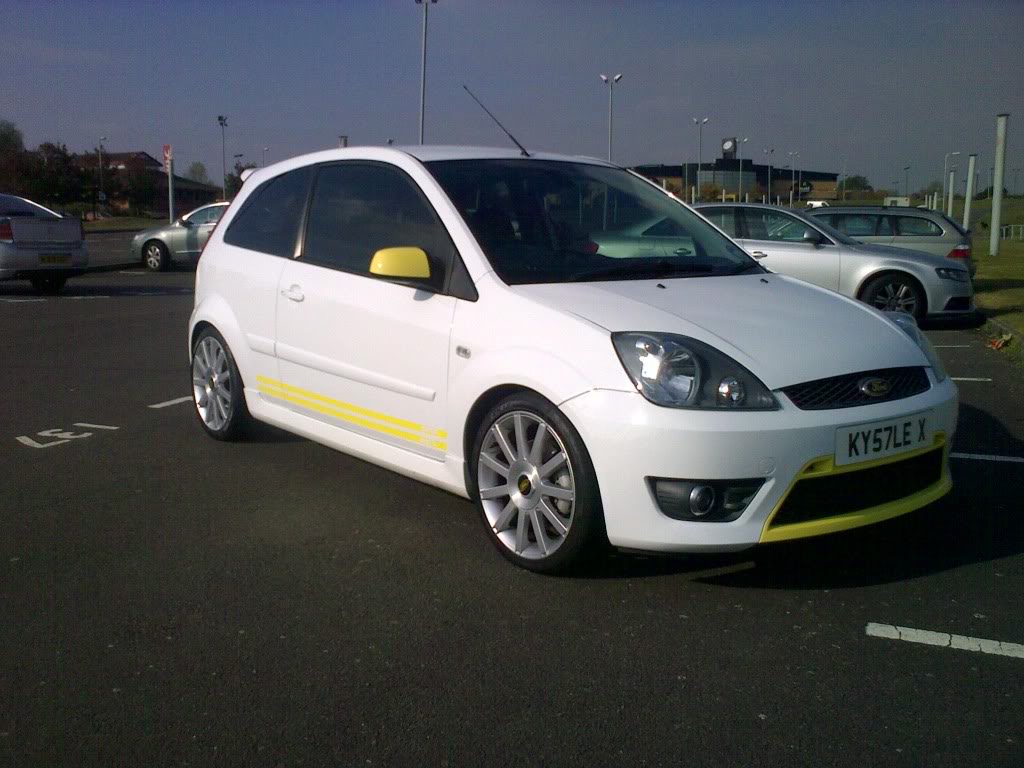 Fiesta St Wallpaper Whiteyellow For Sale The Lot Cars Ford