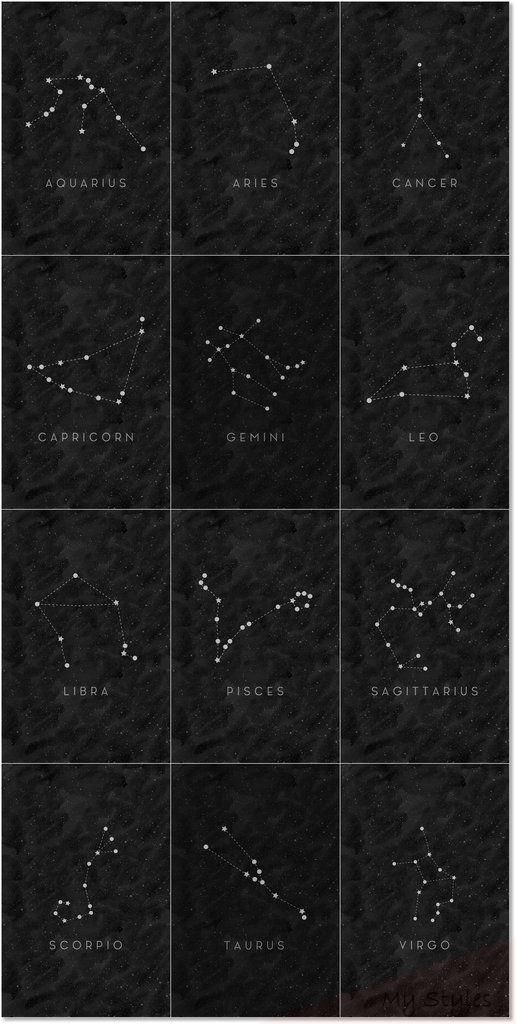 Astrology In Konstellationen Sternbilder Capricorn