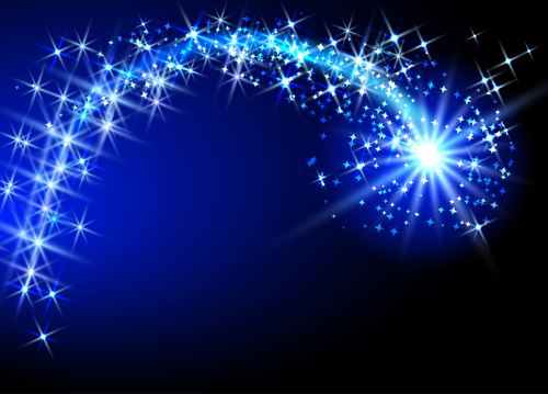 Shiny Starlight Art Background Vectors Set Vector
