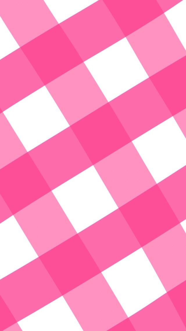 Pink plaid gingham iphone wallpaper A View for Your Phone Pintere