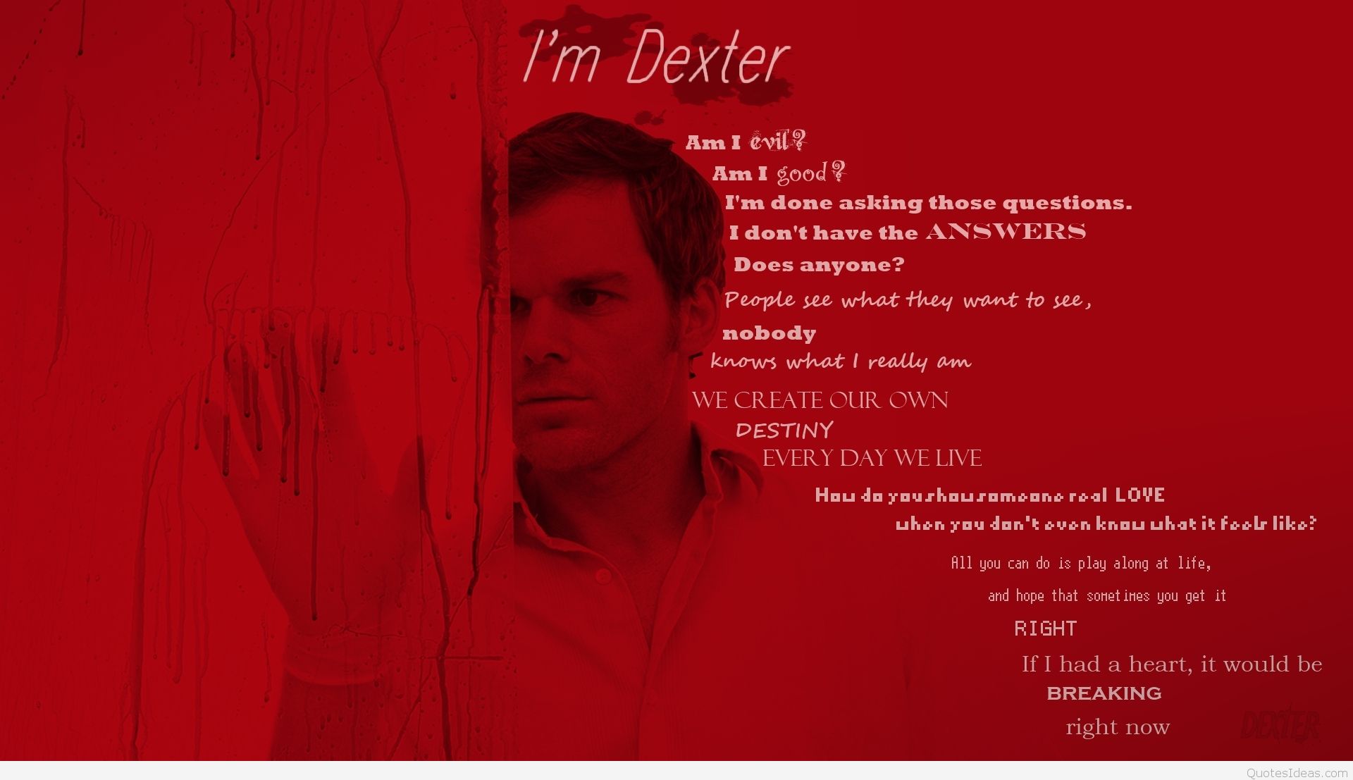 Inspirational Dexter Series Quotes Image And Wallpaper