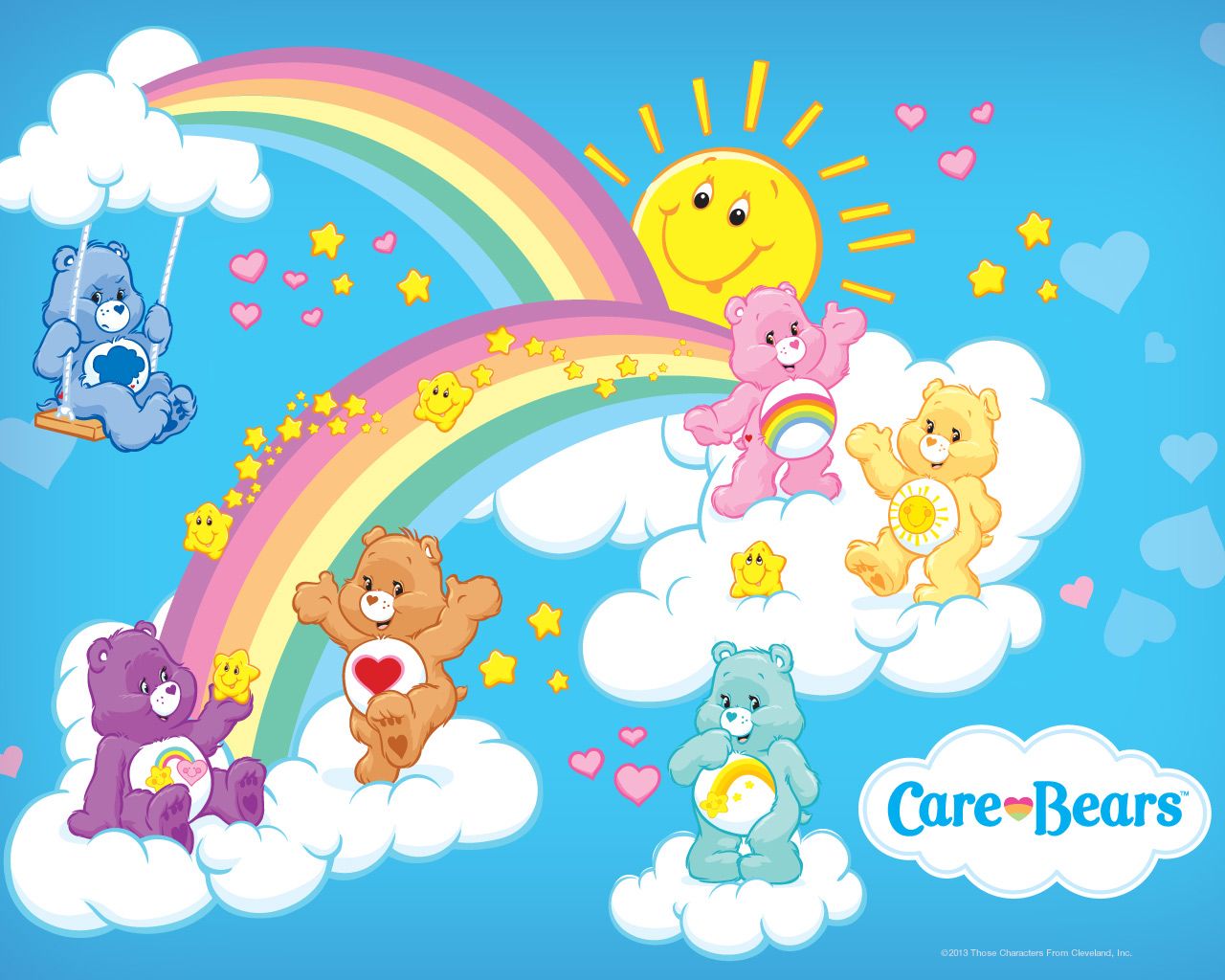 Care Bears To Print For Back Drop Baby Shower Bear