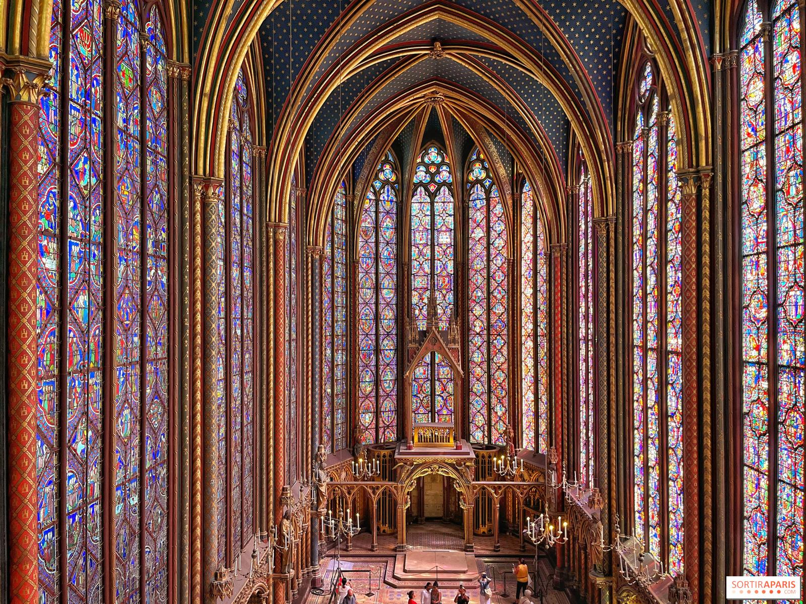 The Sainte Chapelle And Its Stained Glass Windows A True