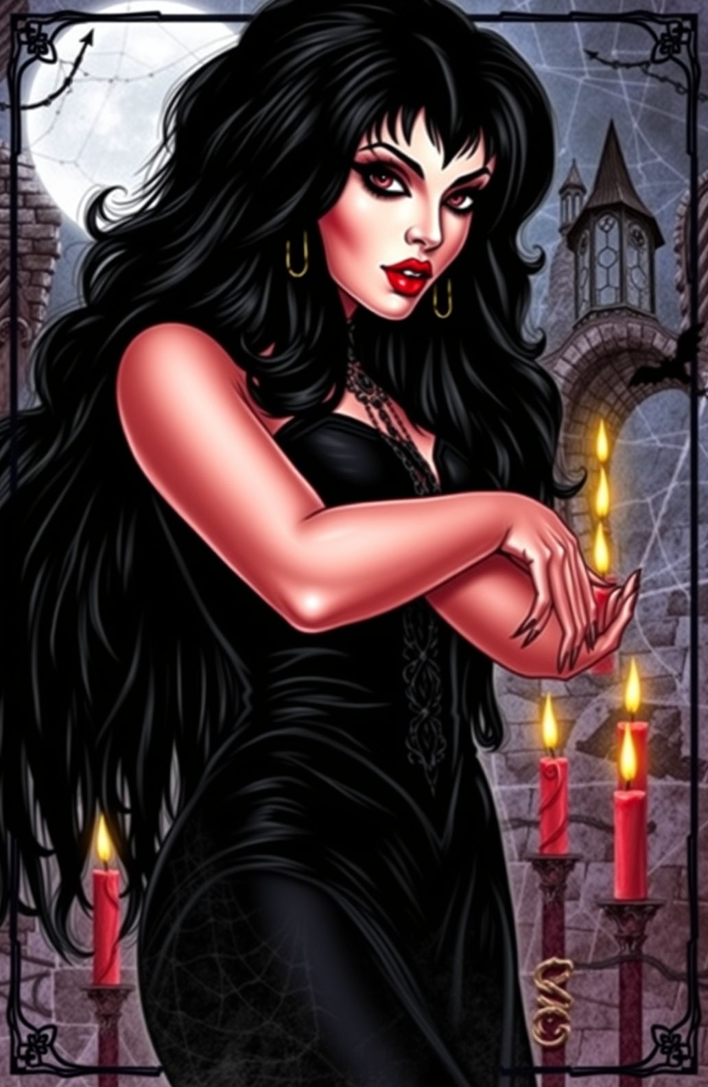 Elvira Mistress Of The Dark Wallpaper