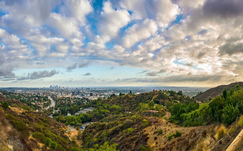 HD Los Angeles Panorama Wallpaper