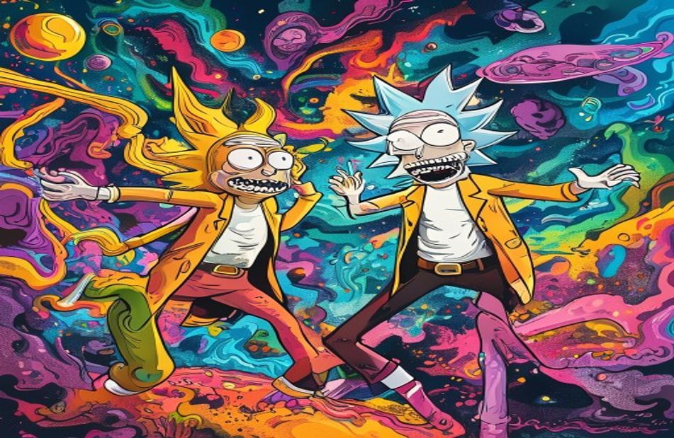 Supreme Rick And Morty Wallpaper