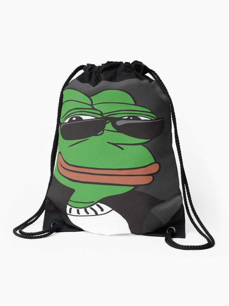Pepethefrog Rare Smug Thug Life Leather Jacket Dark