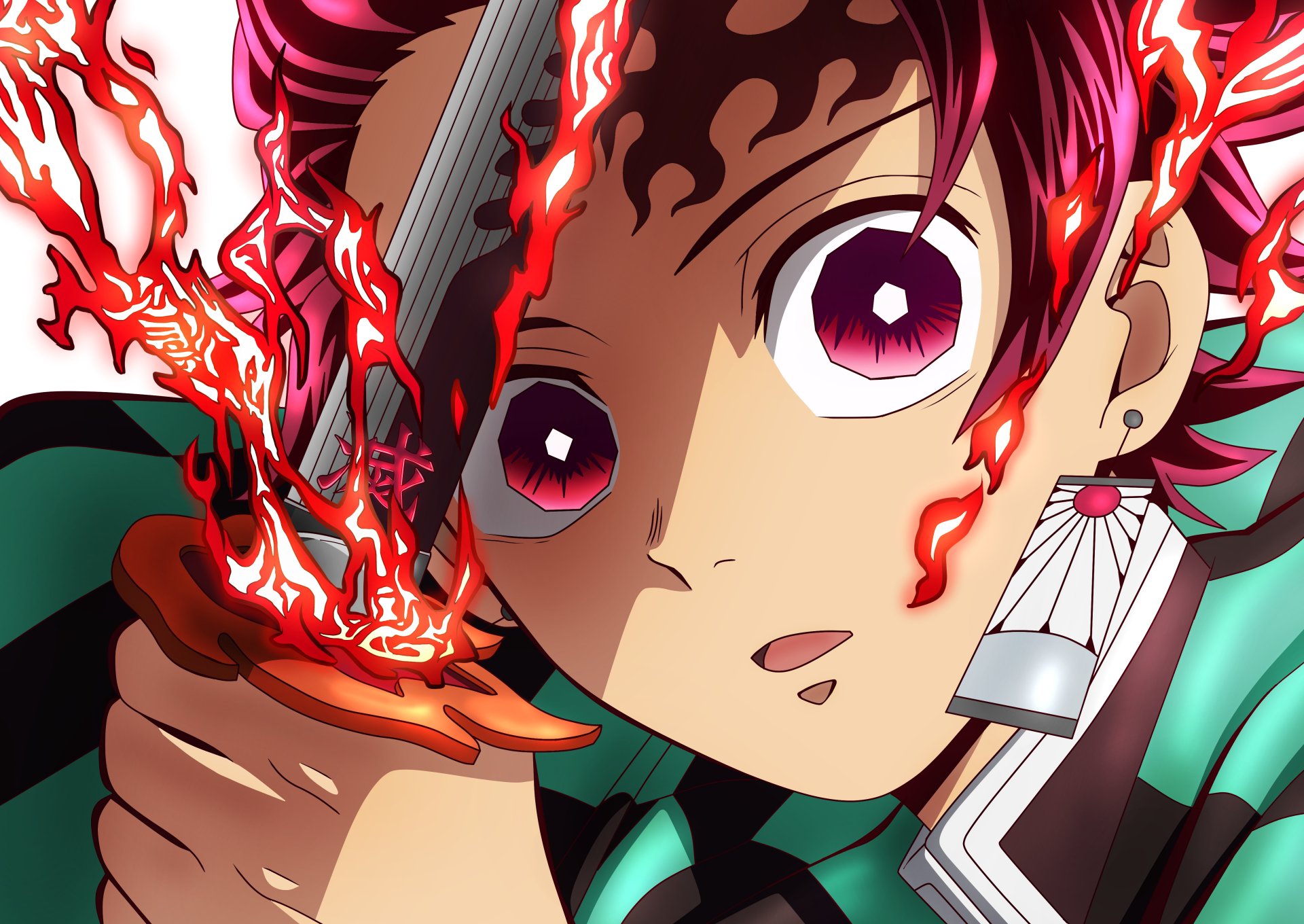 Hinokami Kagura Tanjiro Kamado 4k Ultra HD Wallpaper By Dt501061