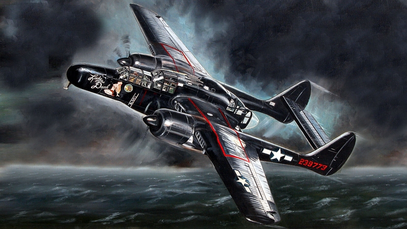 Aircrafts Military World War Ii P61 Black Widow Wallpaper
