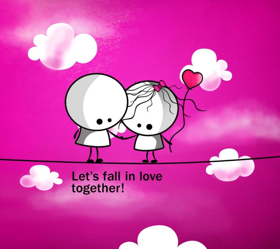 Lets Fall In Love Together New Myspace Wallpaper Blicer