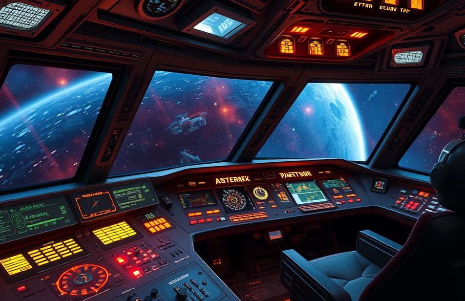 Millenium Falcon Cockpit Wallpaper