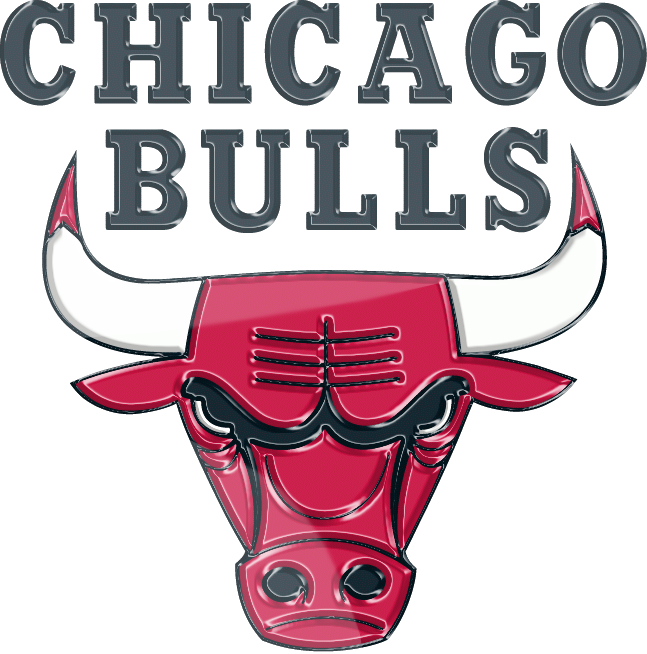 Chicago Bulls 3d Logo By Rico560