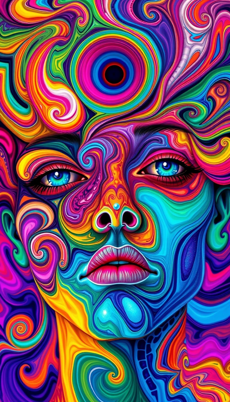 🔥 [40+] Trippy Face Wallpapers | WallpaperSafari