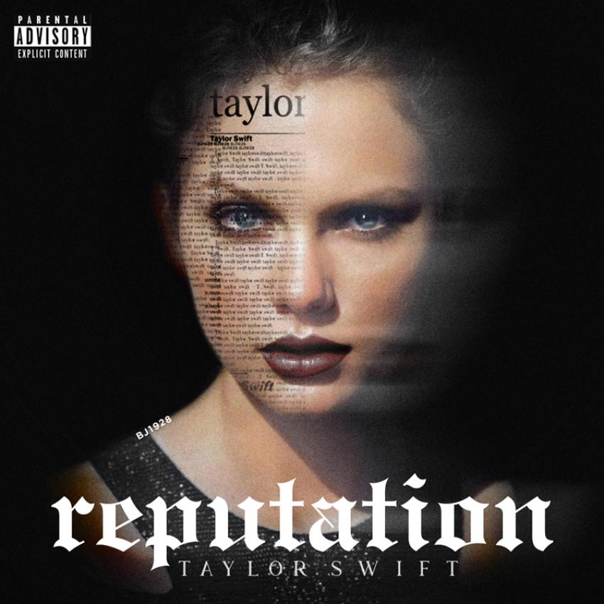 Taylor Swift Reputation Font