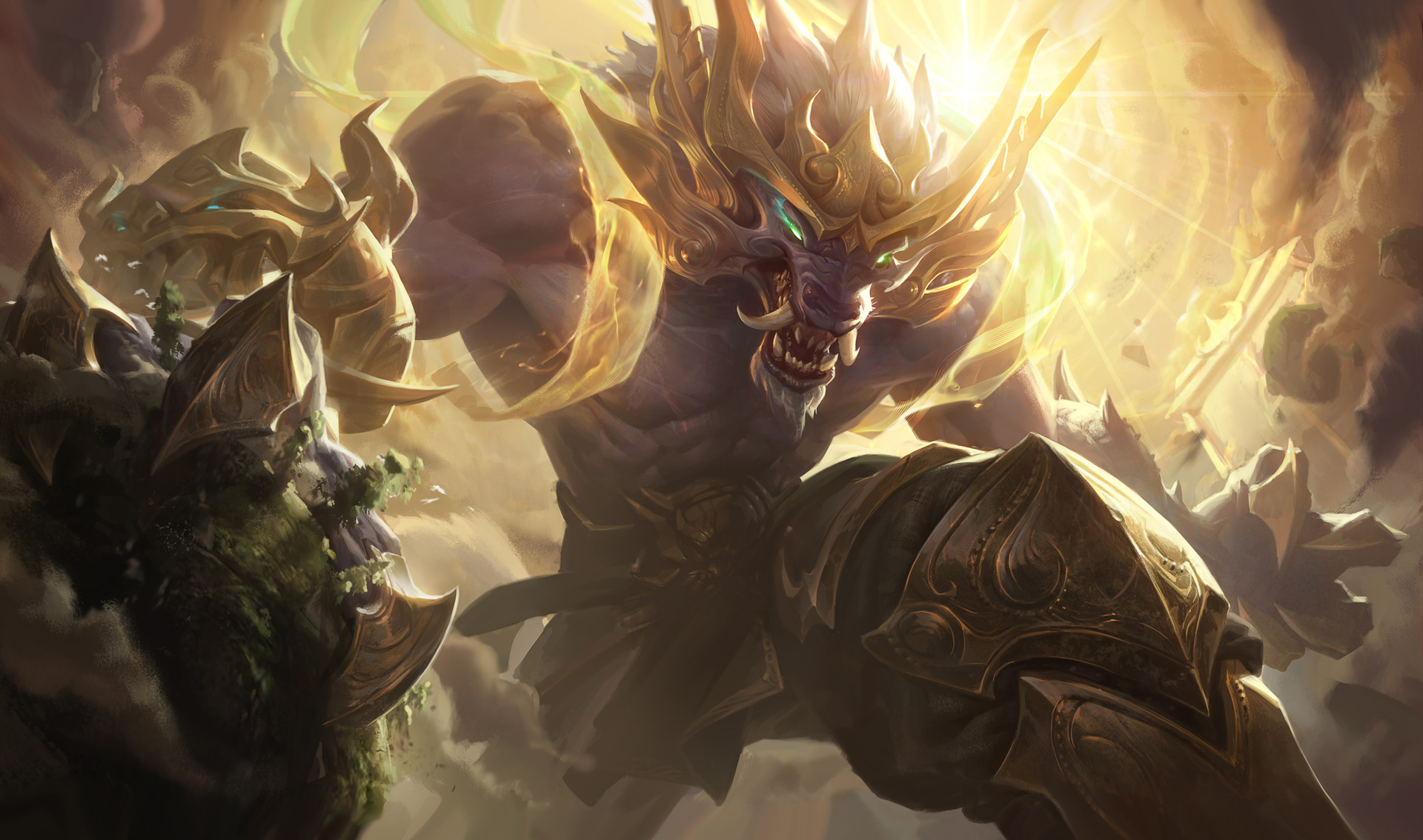 Lunar Revel Warwick Skin Concept By Esbenlash Wallpaper