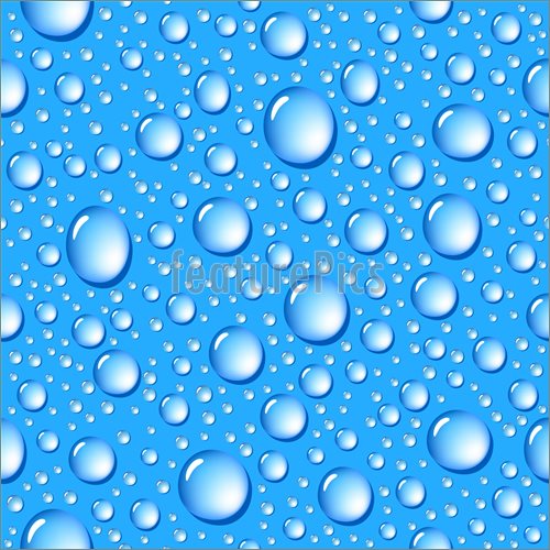 Free download Stock Illustration Blue Water Drops Vector Seamless ...
