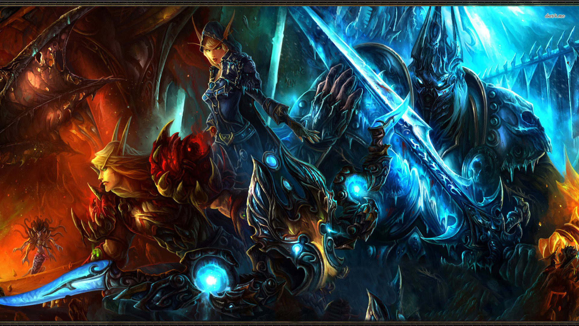 🔥 Download World Of Warcraft HD Widescreen Wallpaper By @mathewp