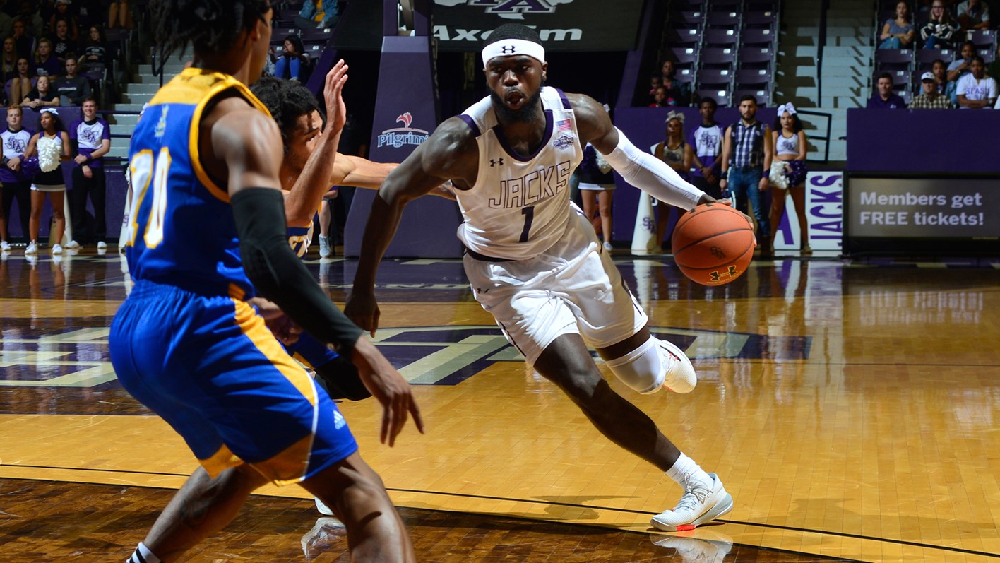 Sfa S Kevon Harris Tabbed First Southland Basketball Player Of The