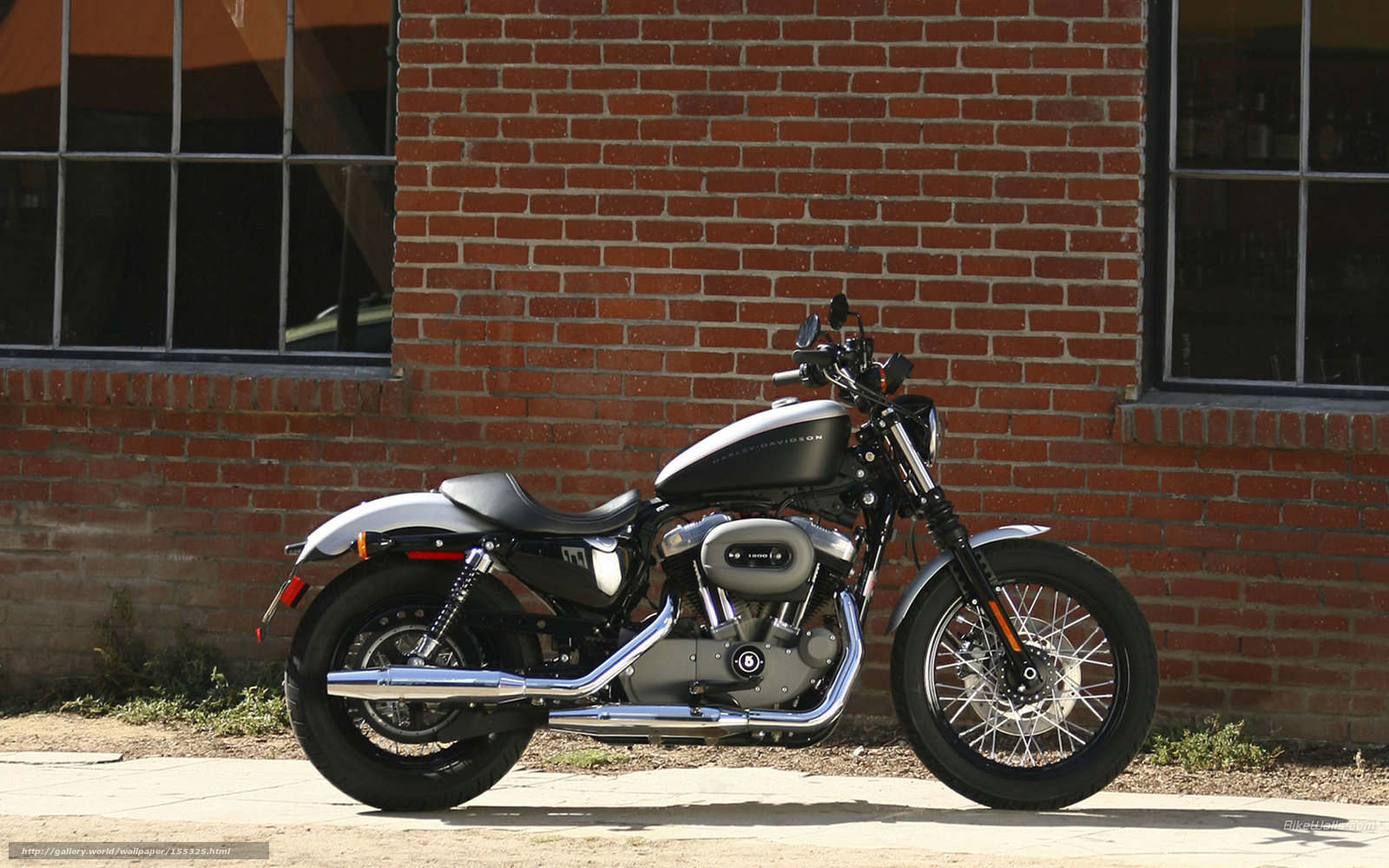 Wallpaper Harley Davidson Sportster Xl1200n Nightster