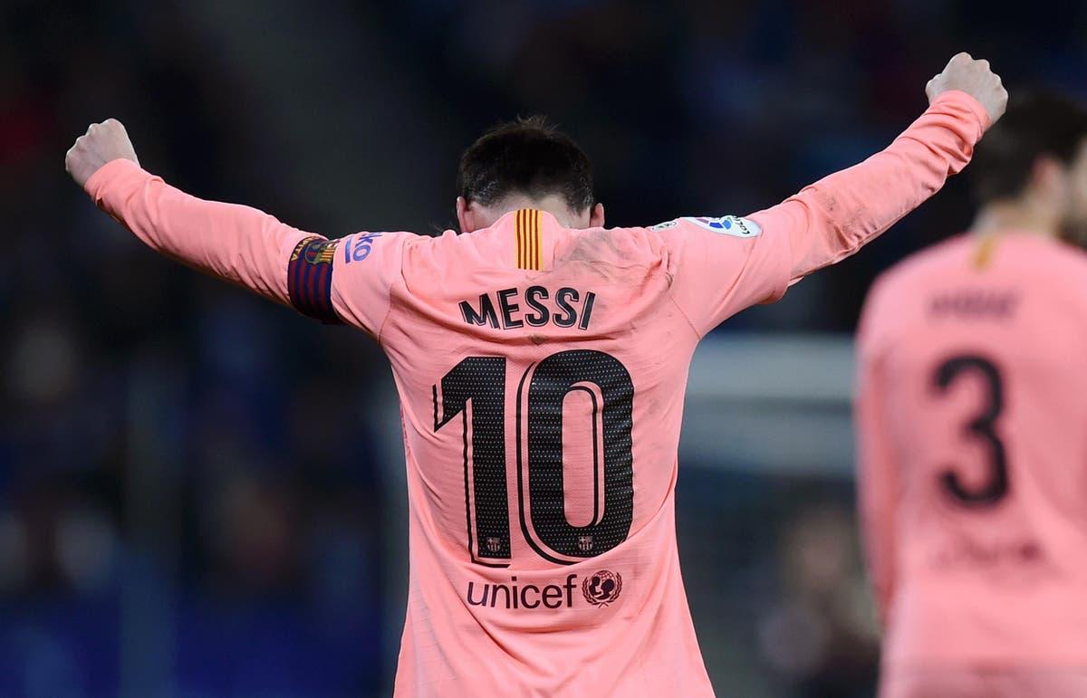 Espanyol Barcelona Lionel Messi S Stunning Kick