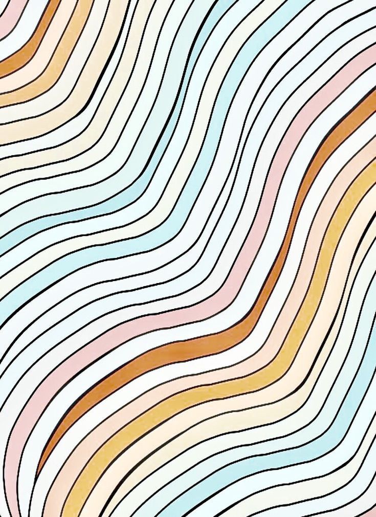 Rainbow Pattern Art Artsy Background Palette