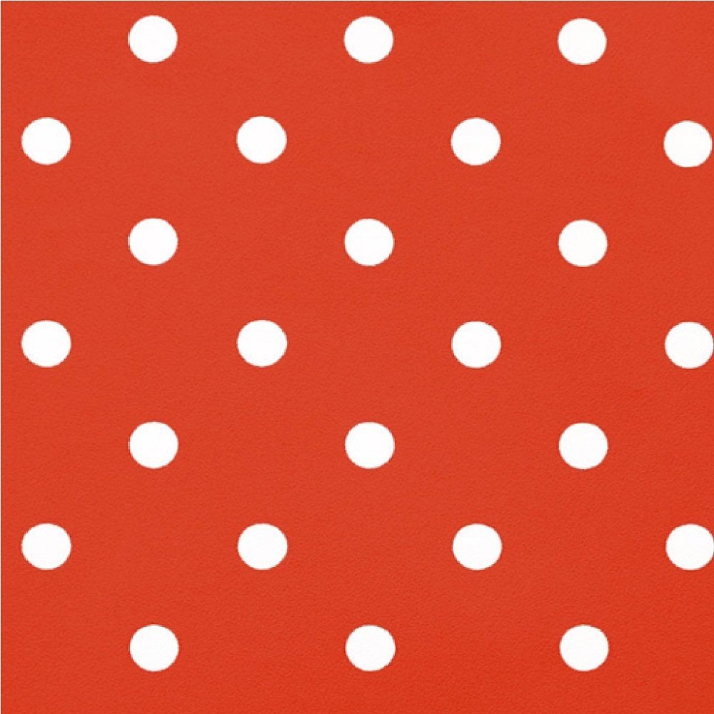 Red And White Polka Dot Wallpaper