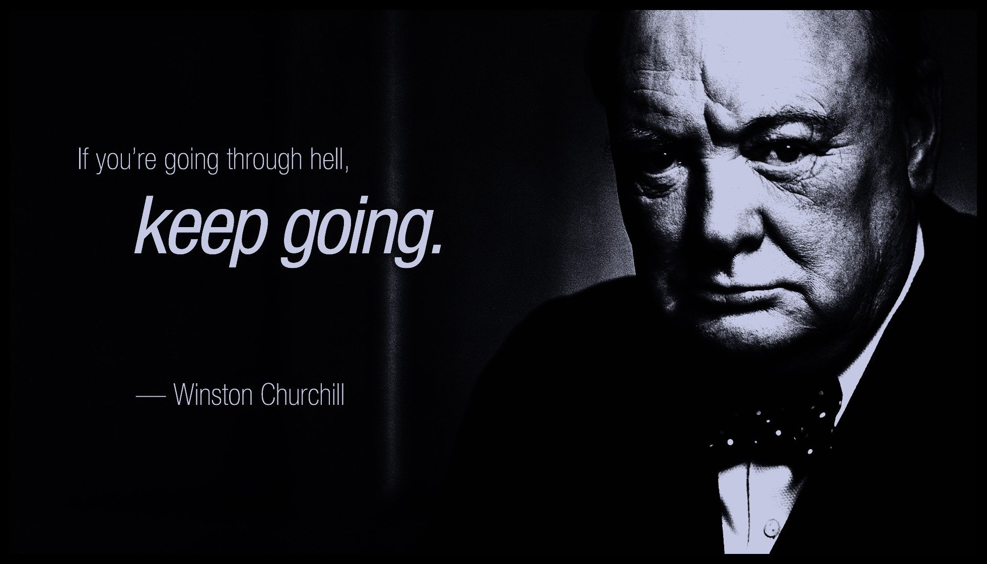  Colorized Gotham Winston Churchill Quote Gotham HD Wallpaper