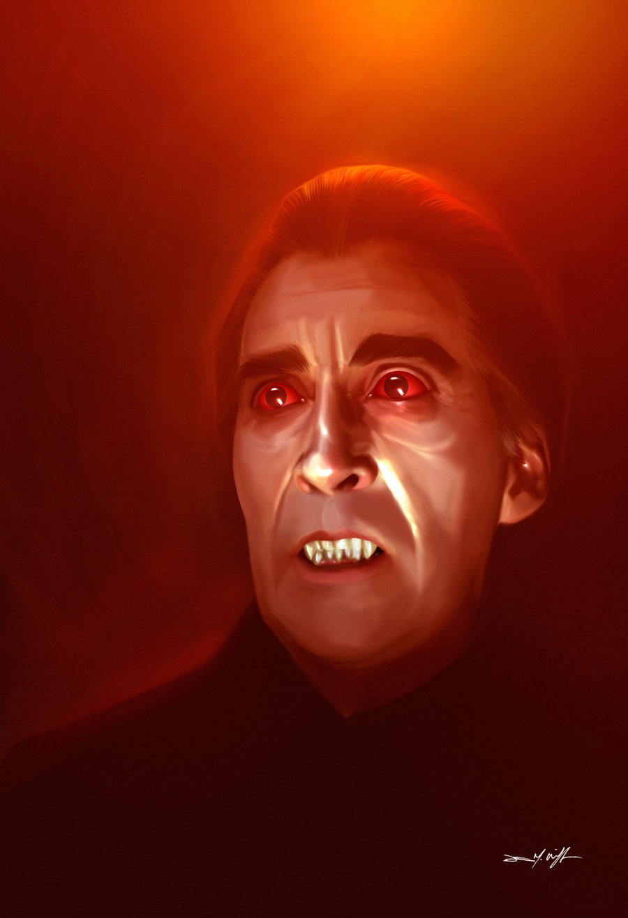 Christopher Lee Dracula By Willman1701