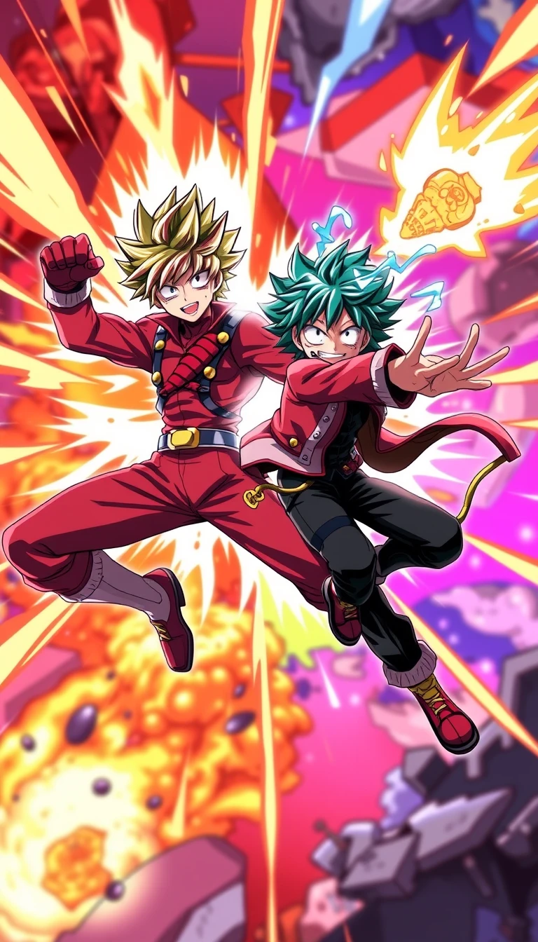 Bakudeku Phone Wallpaper
