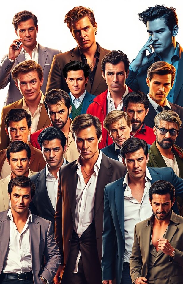 Hollywood Male Actors Wallpaper