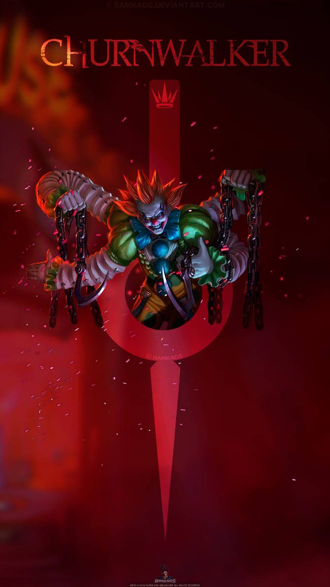 Wallpaper Clownwalker Vainglory Phone